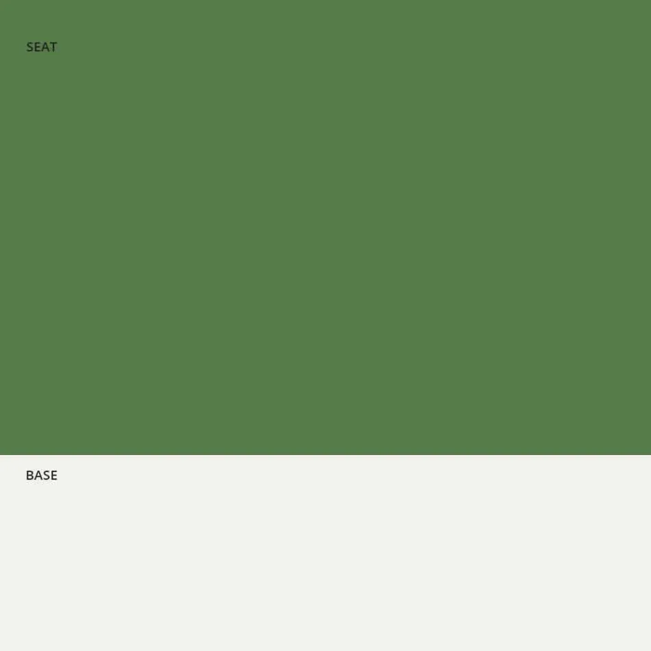 Stabelbar pall i metall och polypropylen Tillverkad i Italien, 2 delar - Charla Viadurini