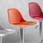 Pall i polypropen, modern design och lyftbar - rosa Viadurini