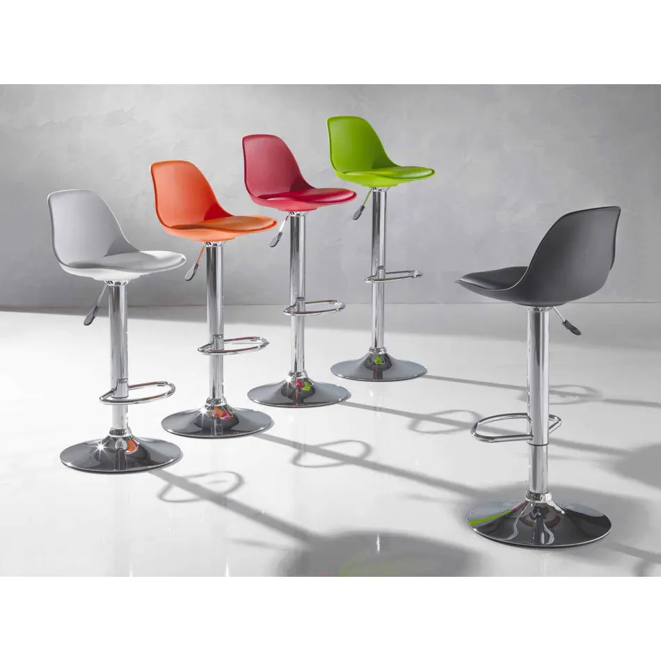 Pall i polypropen, modern design och lyftbar - rosa Viadurini