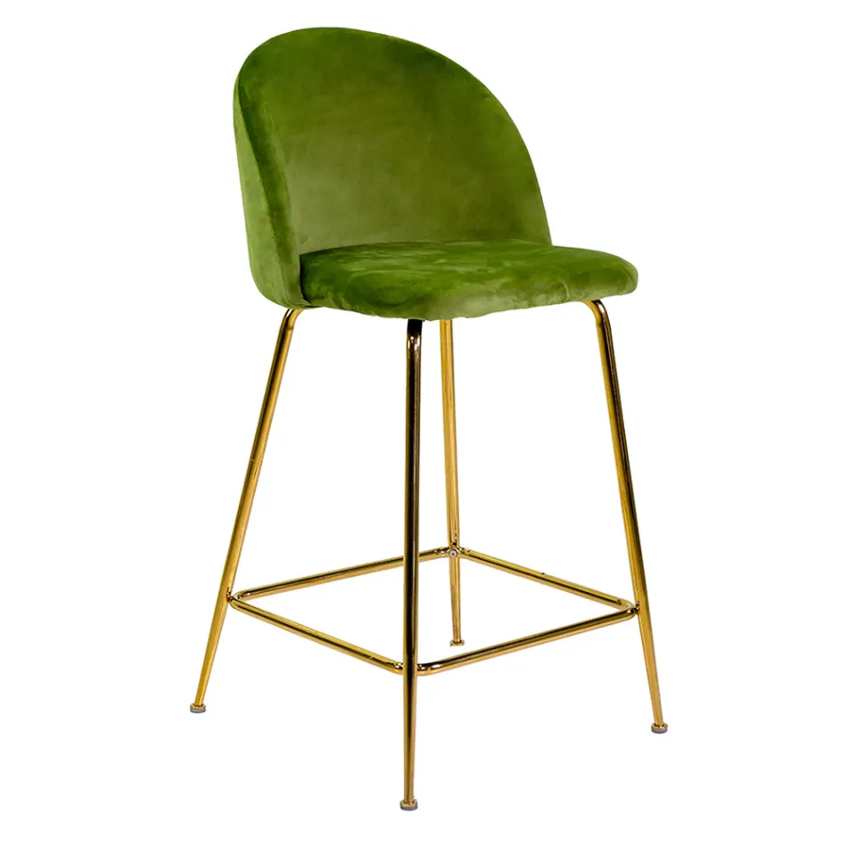 Sammetspall med metallram i olika utföranden - Penna Viadurini