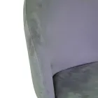 Sammetspall med metallram i olika utföranden - Penna Viadurini