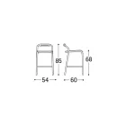 Utomhuspall med kuddar ingår Made in Italy - Noss by Varaschin Viadurini