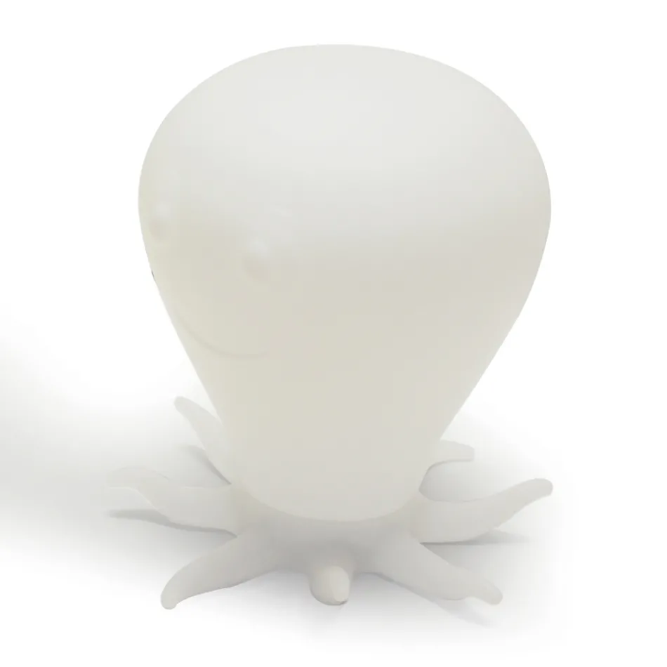 Uppladdningsbar utomhuspall i form av en bläckfisk i polypropen - Ardea Viadurini