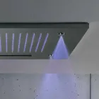 Duschhuvud i rostfritt stål med Chromoterapi Made in Italy - Solver Viadurini