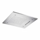 Duschhuvud i rostfritt stål med Chromoterapi Made in Italy - Solver Viadurini