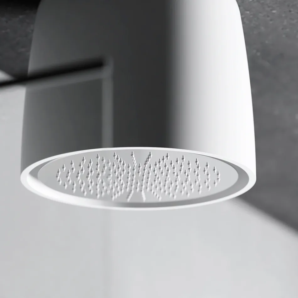 Luxolid Solid Surface Duschhuvud Tillverkat i Italien - Lallio Viadurini