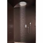 Modern rund dusch duschmunstycke till en stråle med LED-lampor Bossini Viadurini
