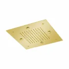 Stålduschhuvud med regnstråle och nebulisatorer tillverkade i Italien - Selmo Viadurini