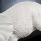 Handgjord elefantformad keramisk prydnad tillverkad i Italien - Fante Viadurini