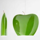 Suspension i keramik av Apple-formad design - frukter Aldo Bernardi Viadurini