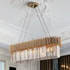 Förgyllt järnhänge med strass Tillverkat i Italien - Paris Viadurini