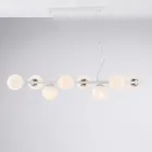 Lackerad järnhängelampa tillverkad i Italien för inredning - Berlin Viadurini