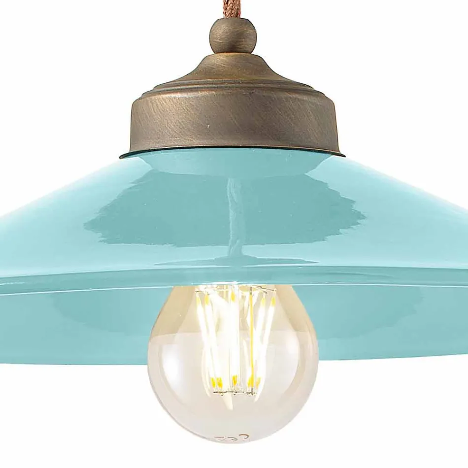 keramiska fjädring och nedgångar Britney Ferroluce antik mässing Viadurini