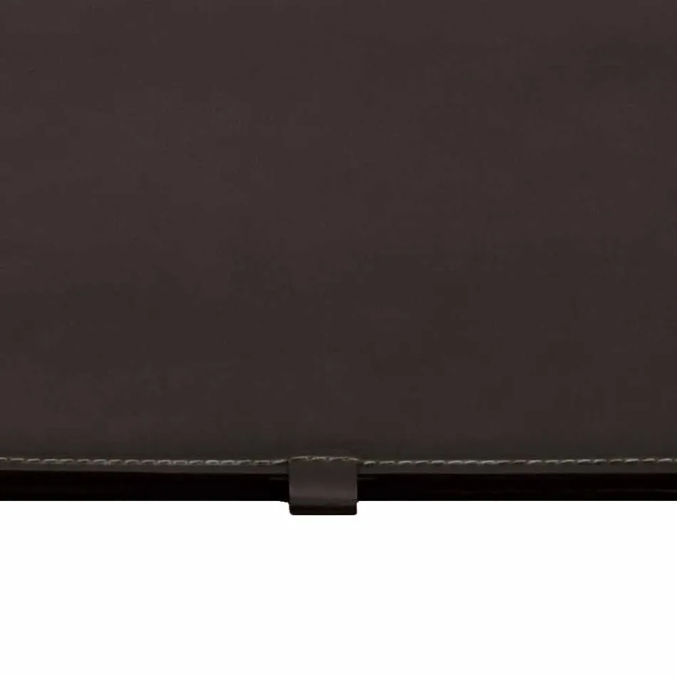 Designdeskydd i regenererat öppningsbart läder Tillverkat i Italien - Aristoteles Viadurini