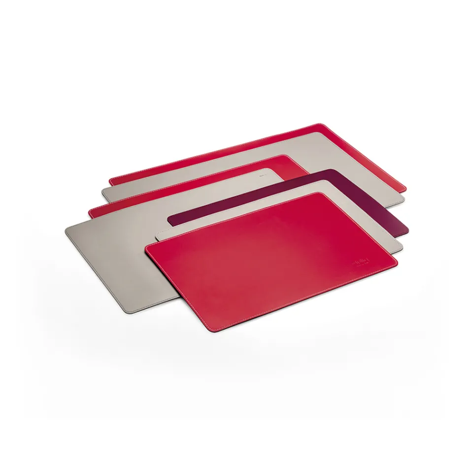 Läderbordsunderlägg för skrivbord eller matbord - Enkel modell Viadurini