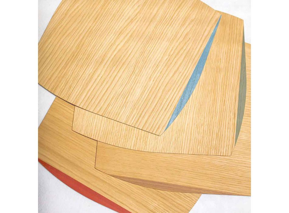 Modern fyrkantig platta i ekvirke i Italien - Abraham Viadurini