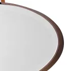 Väggmonterad spegel / golvstående massivt trä Grilli York tillverkat i Italien Viadurini