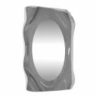 Spegelvägg rökt Diva modern design, tillverkad i Italien Viadurini