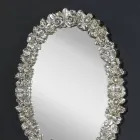 Moderna handgjorda spegelväggspegel tillverkad i Italien Filippo Viadurini