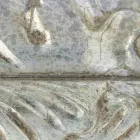 Handgjord rektangulär träväggspegel tillverkad i Italien av Nicolò Viadurini