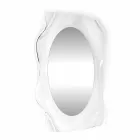 Mirror transparent vägg Diva modern design, tillverkad i Italien Viadurini