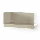 Väggspegel och 3 färgade metallhyllor till höger eller vänster - Noelle Viadurini