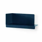 Väggspegel och 3 färgade metallhyllor till höger eller vänster - Noelle Viadurini