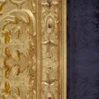 Rektangulär träväggspegel tillverkad i Italien Raphael Viadurini