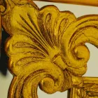 Väggspegel i rektangulärt trä producerat i Italien av Valentino Viadurini