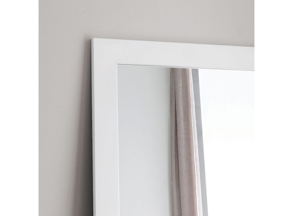 Spegel med ram i olika ytbehandlingar Tillverkad i Italien - Belenus Viadurini