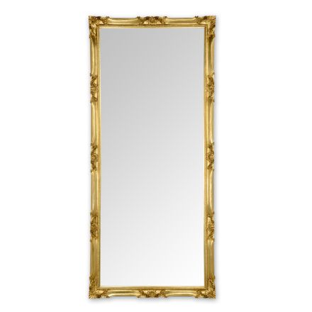 Spegel med handdekorerad träram tillverkad i Italien - Venus Viadurini