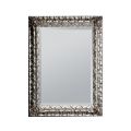 Spegel med jordspegel och silverbladsram Tillverkad i Italien - Roua
