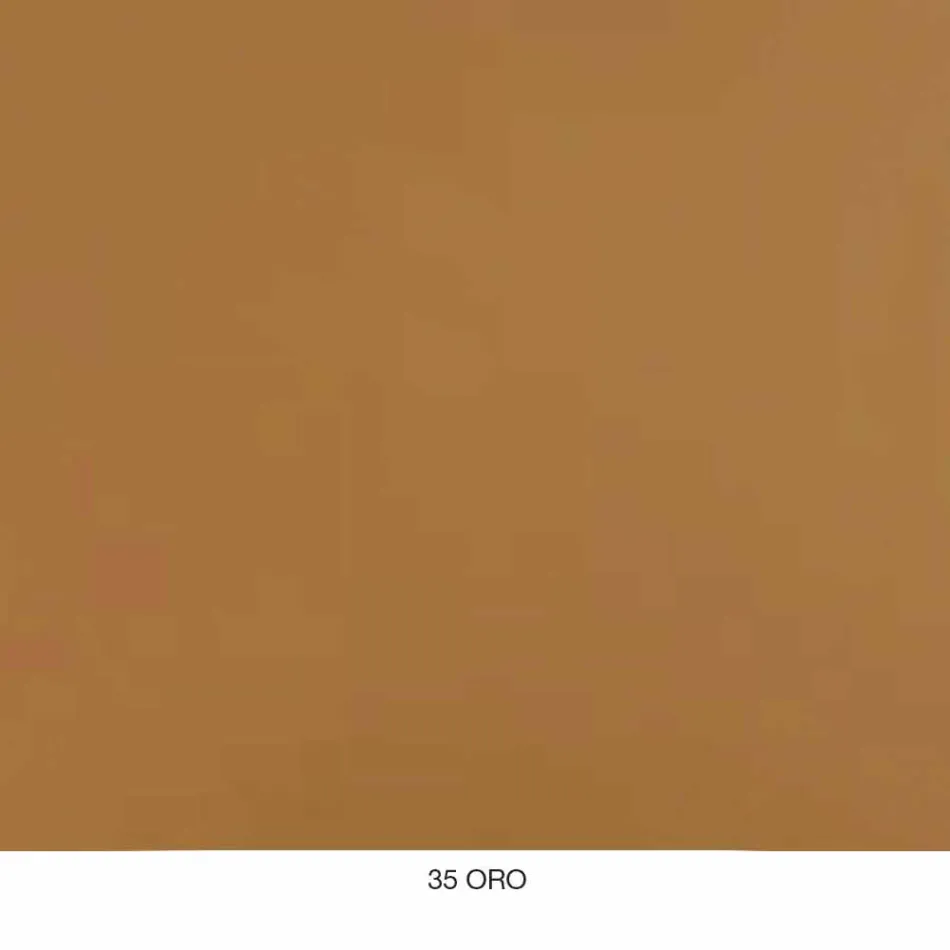 Väggspegel med metallhylla i olika färger Modern design - Hera Viadurini