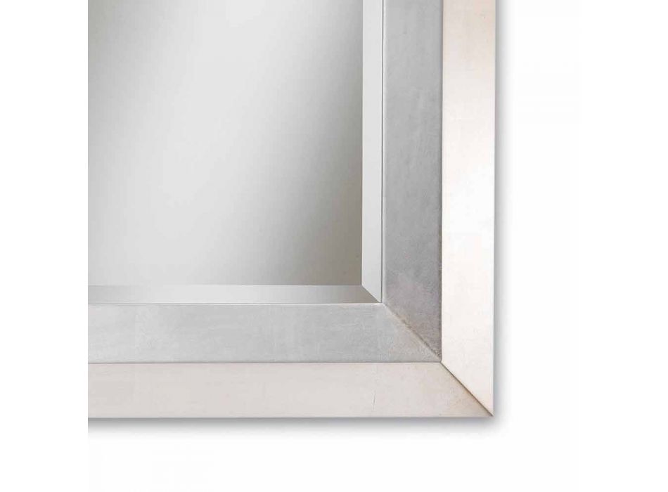 Spegel designer vägg med träram Lot Viadurini