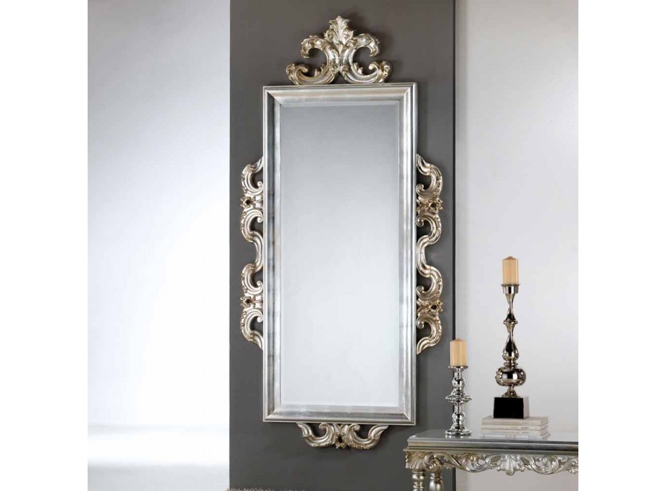Mirror av Guy Design väggen, 118x240 cm, tillverkad i Italien Viadurini