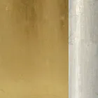 Väggspegel med harts och träfris handgjord i Italien Ivan Viadurini