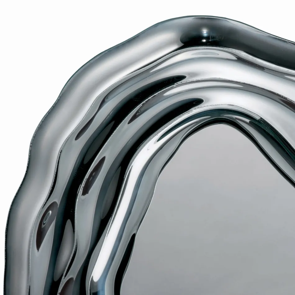 Crystal Wall Mirror Mirror Made in Italy - Pescara Viadurini