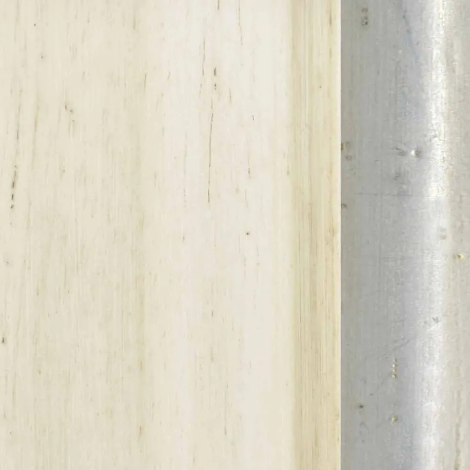 Modern träväggspegel tillverkad i Italien av Piera Viadurini