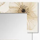 Modern väggspegel i harts producerad i Italien Sacile Viadurini