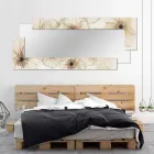 Modern väggspegel i harts producerad i Italien Sacile Viadurini