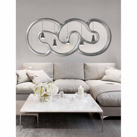 Väggspegel handgjord i Italien Teo Viadurini