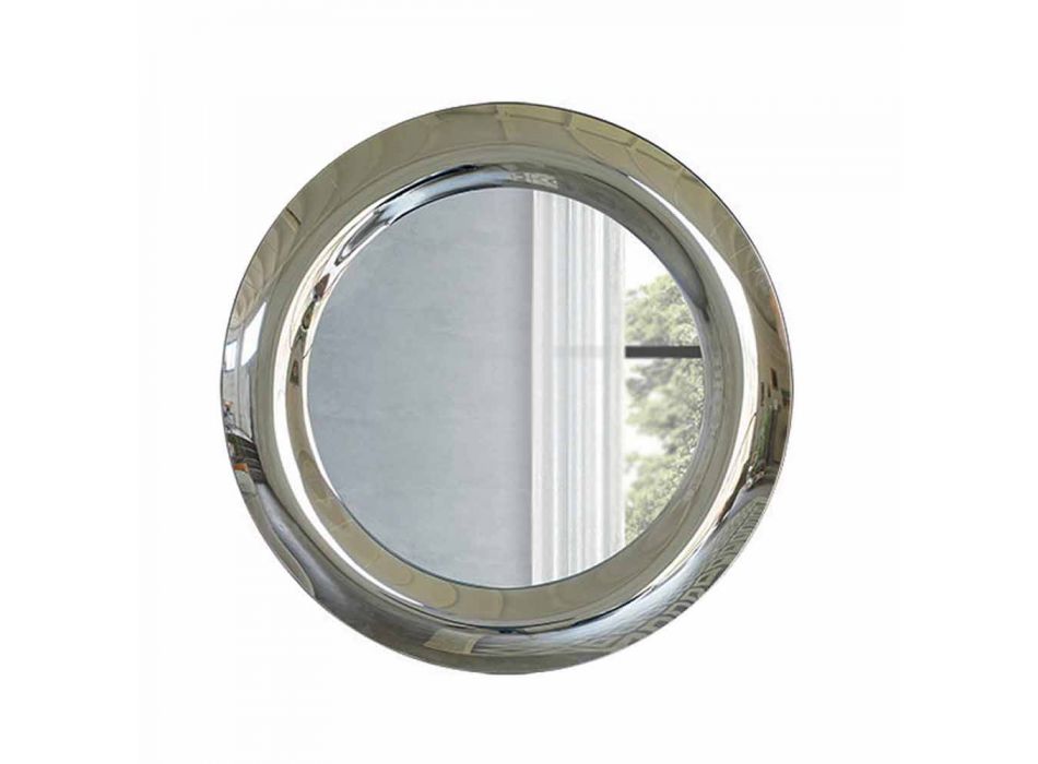 Modern spegel i spegelvänd kristallfinish Made in Italy - Stilla Viadurini