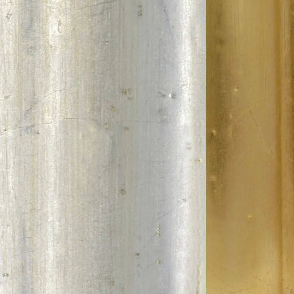 Moderna handgjorda spegelväggspegel tillverkad i Italien av Carlo Viadurini