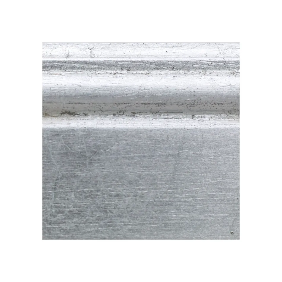 Rektangulär spegel med jordspegel Tillverkad i Italien - Bacco Viadurini