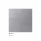 Badrumsspegel i imiterad aluminium med bakgrundsbelysning tillverkad i Italien - Palau Viadurini