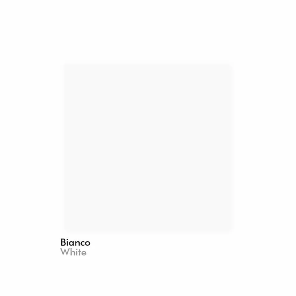 Badrumsspegel i imiterad aluminium med bakgrundsbelysning tillverkad i Italien - Palau Viadurini