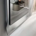 Spegel med formad ram Finns i 3 storlekar och 2 färger - Carolina Viadurini