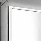 Mirror LED paket med 2 dörrar modern design inbyggd, Adele Viadurini