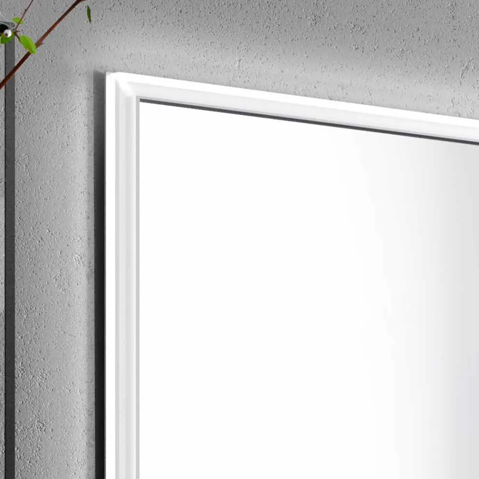 Mirror LED paket med 2 dörrar modern design inbyggd, Adele Viadurini