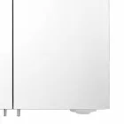 Modern behållarspegel med 2 dörrar i silvermålad aluminium - Alfio Viadurini